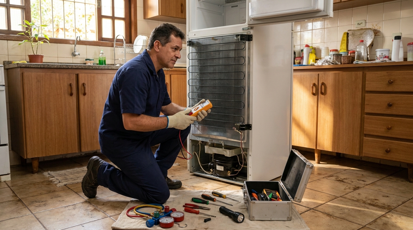 Manutenção na Refrigeração na Vila Rubens, Indaiatuba‑SP